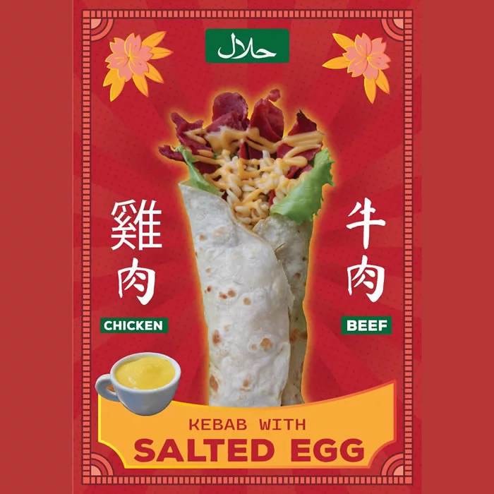 Signature kebab salted egg Signature kebab salted egg